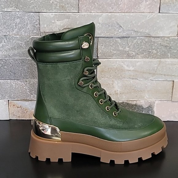 MICHAEL Michael Kors Rowan Women's Suede Logo Boot - Picture 6 of 13